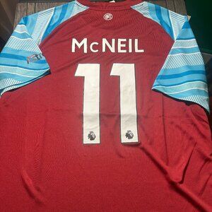 Umbro BURNLEY FC Dwight McNeil Men's JERSEY Sz M,L,XL, 2XL New with tags